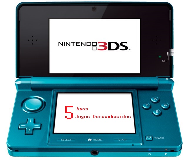 5 anos de 3DS com 5 jogos desconhecidos