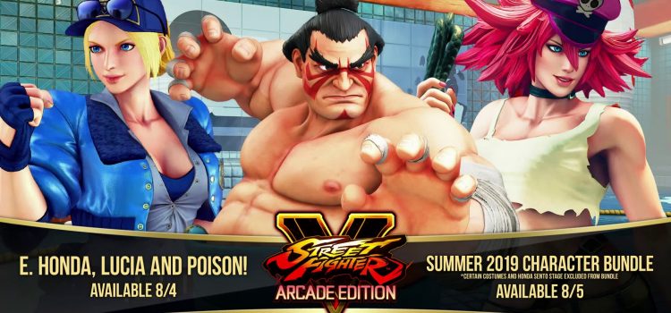 Vazamento em Street Fighter V mostra E.Honda, Lucia e Poison