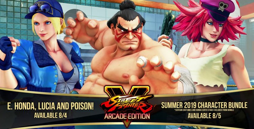 Vazamento em Street Fighter V mostra E.Honda, Lucia e Poison